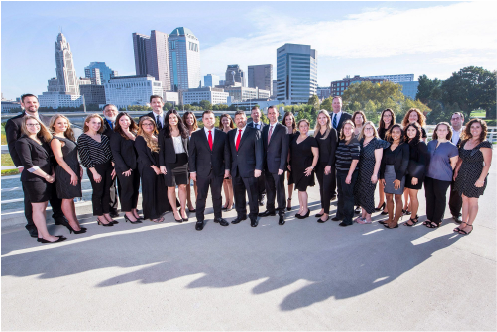 Schiff and Associates legal team Columbus Ohio personal injury attorneys group photo Schiff and Associates legal team Columbus Ohio personal injury attorneys group photo